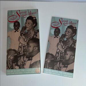 SONY Music Swing That Music! Box Set 4CDS with book